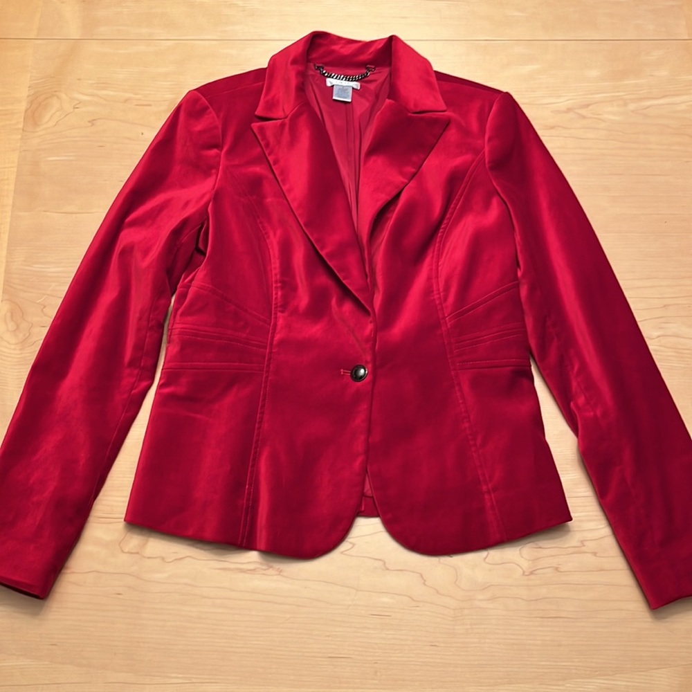 Cache Red Blazer - Picture 5 of 16